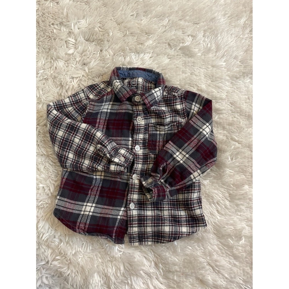 Flannel button down size 3T
